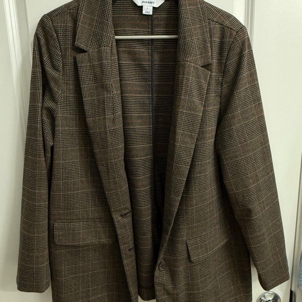 Old Navy Multicolor Plaid Jacket